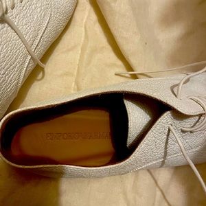 New Emporio Armani flats. Soft genuine lether